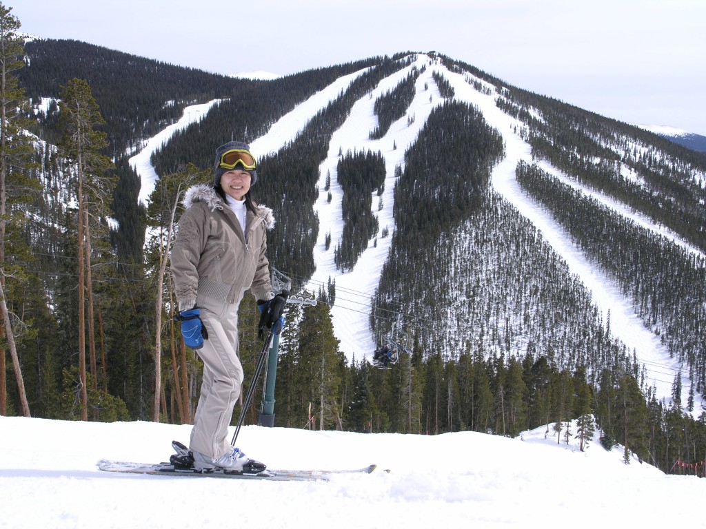 Keystone skiing, Colorado