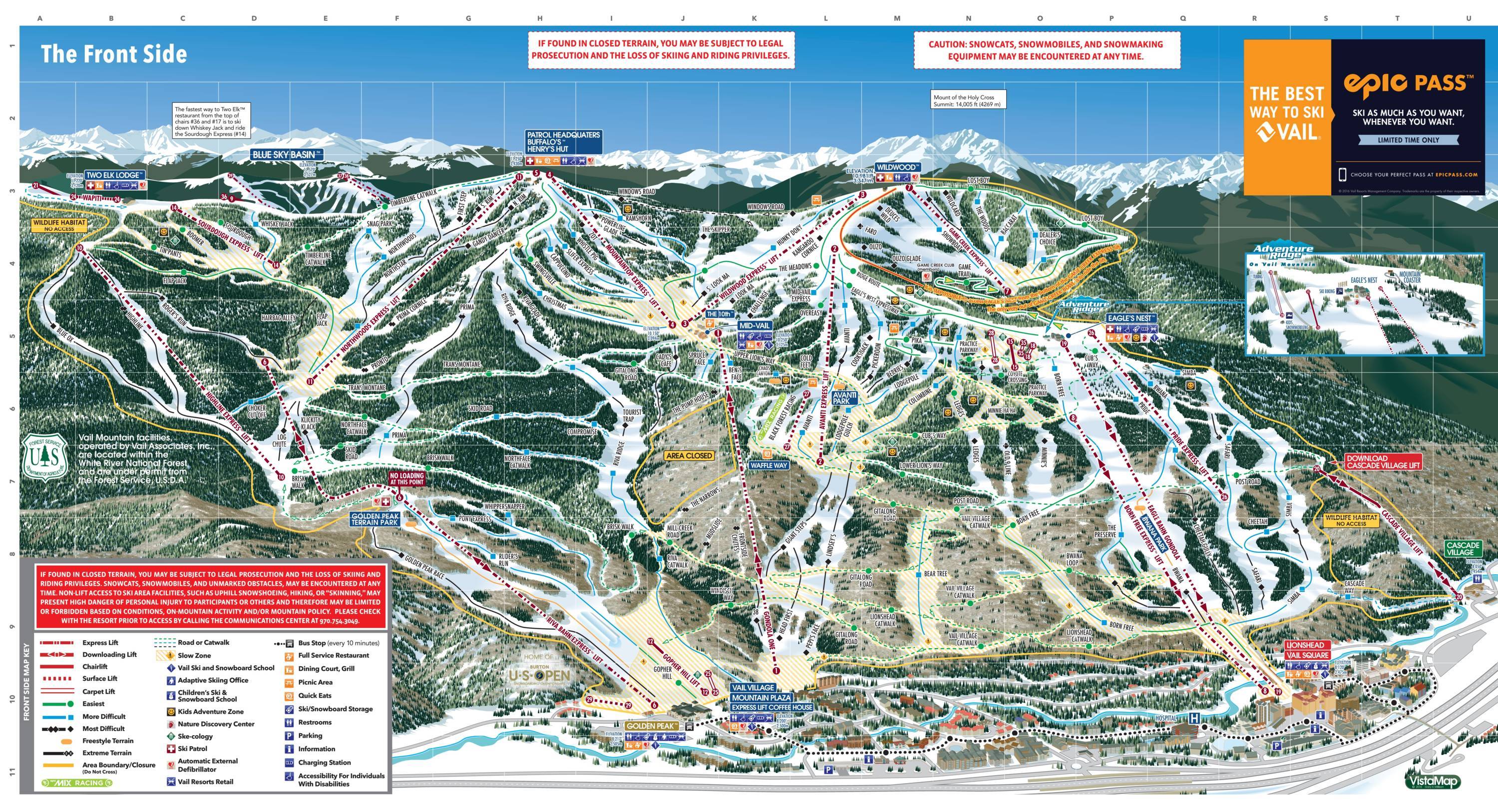 Vail, Colorado Ski North America's Top 100 Resorts