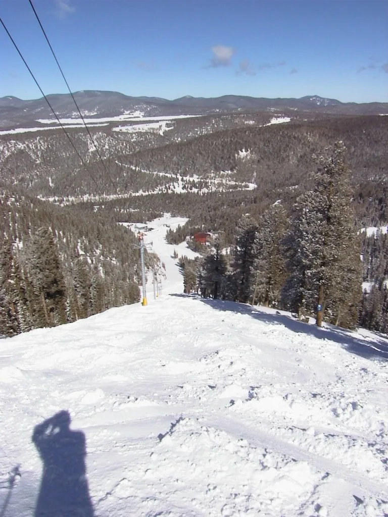 Backside steeper run