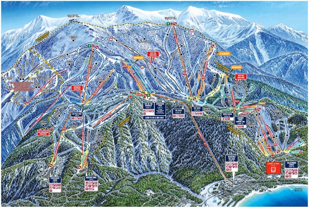 Heavenly California Ski North Americas Top 100 Resorts 8945