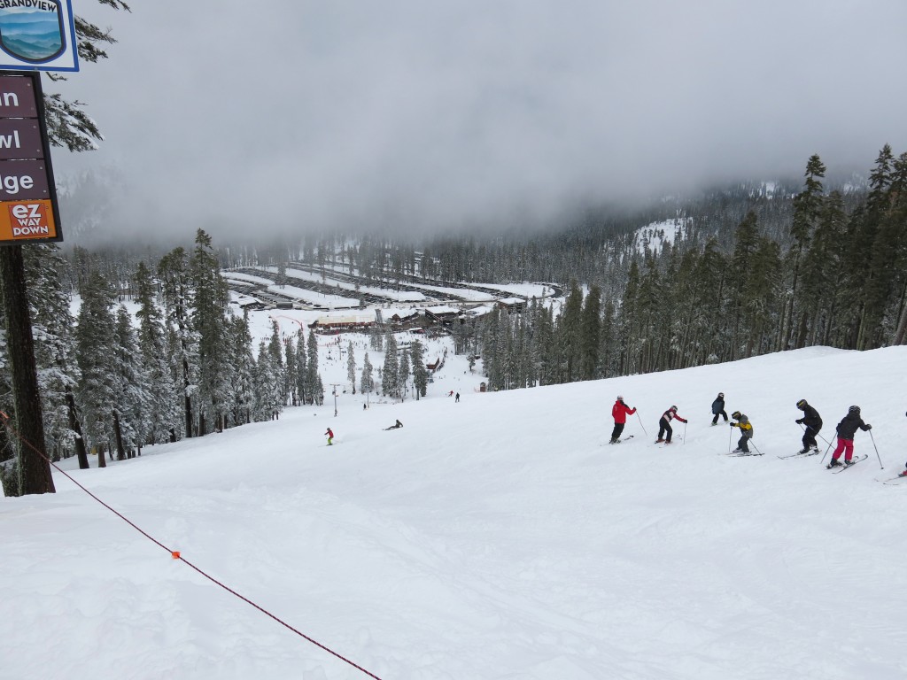 Lower Main, Sierra at Tahoe, January 2016
