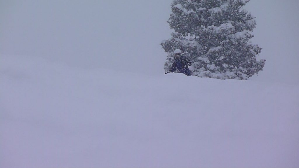 Deep powder at Solitude, February 2011