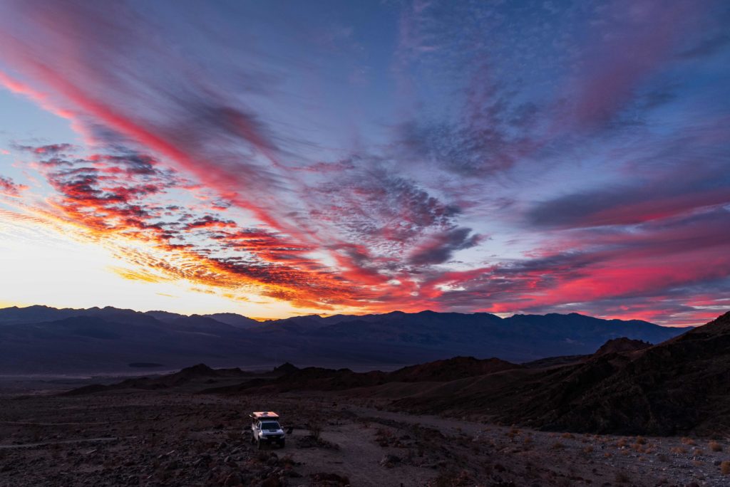 Camping in Death Valley instead of skiing - December 2021