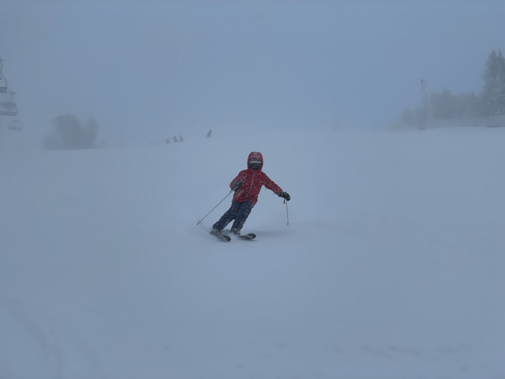 Storm day powder at Heavenly - December 2021