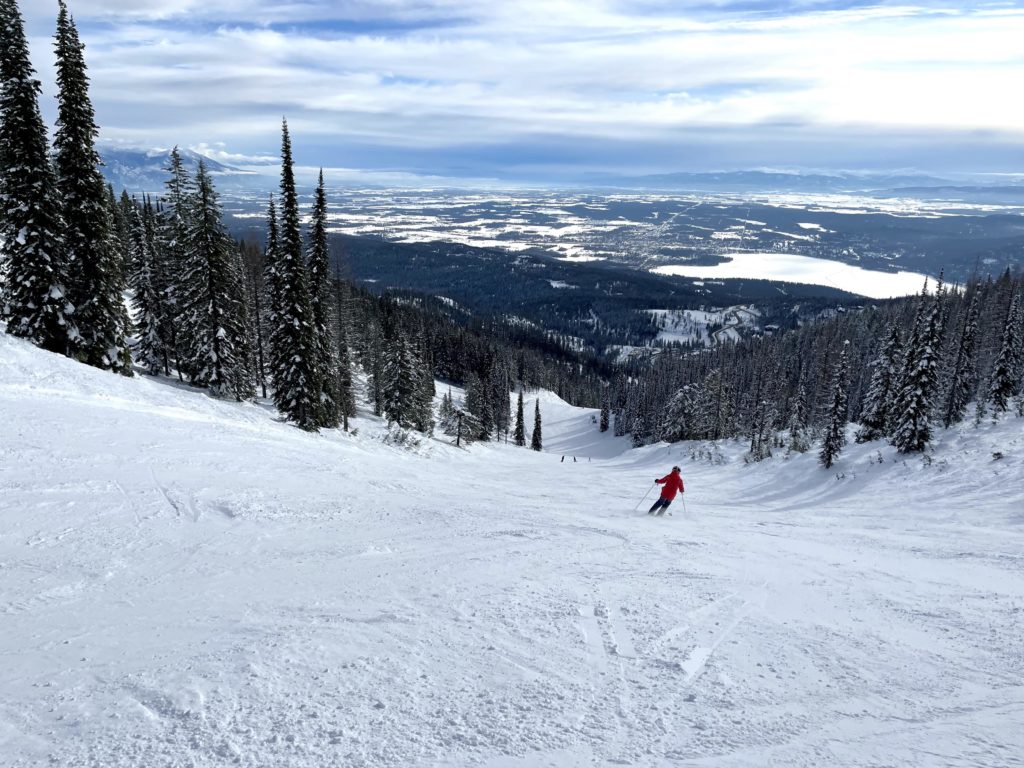 Another great run at Whitefish, January 2022