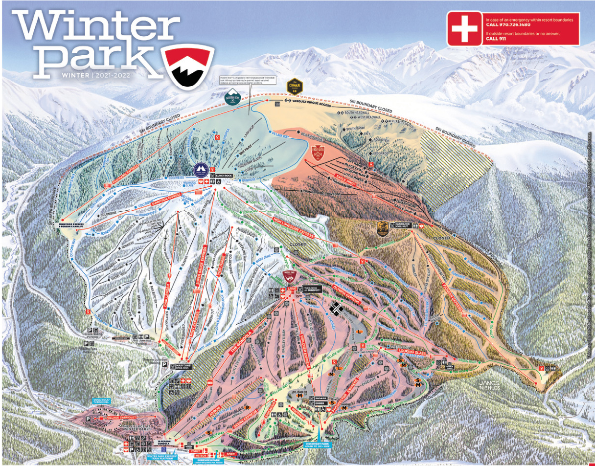 Winter Park Review Ski North America's Top 100 Resorts