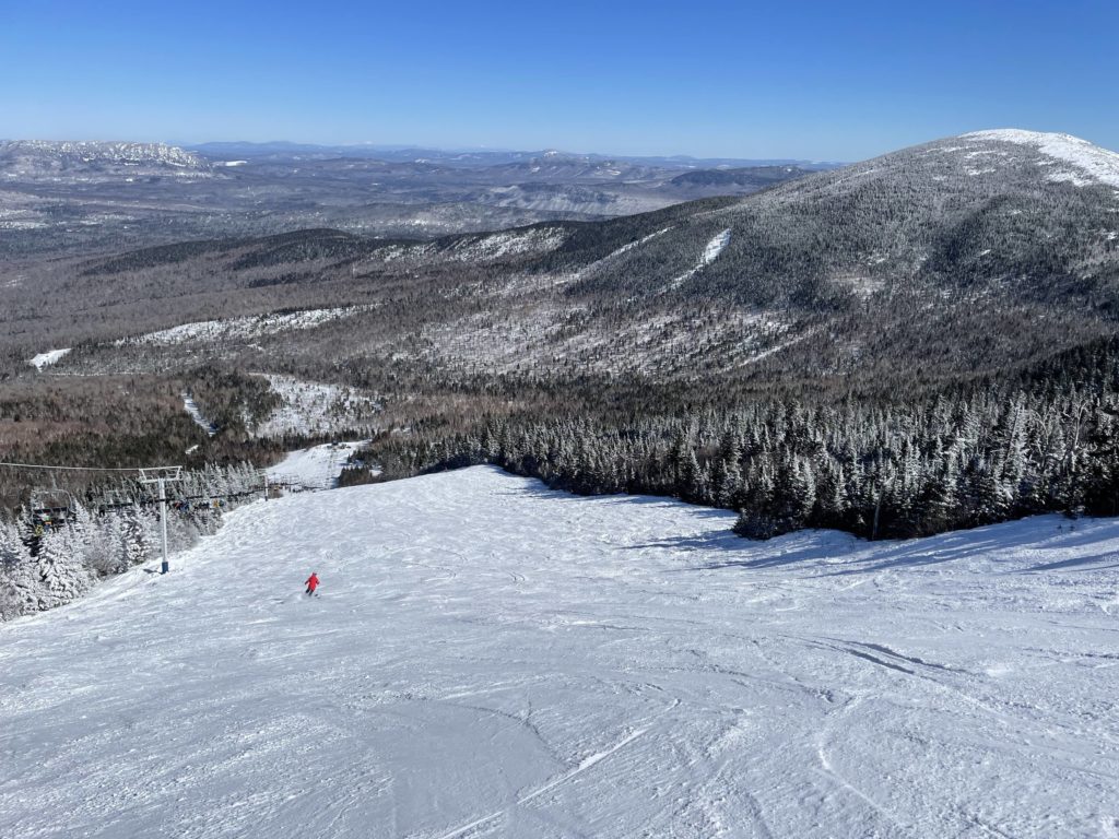 Perfect conditions at Sugarloaf, March 2023
