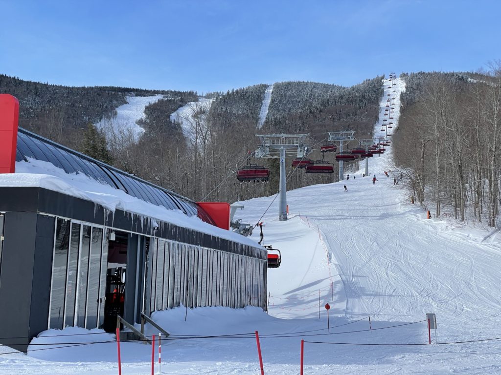 Our first 8-passenger chair was skied at Sunday River, March 2023