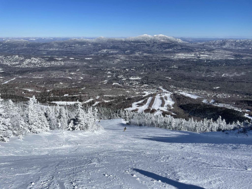 Beautiful conditions at Sugarloaf, March 2023