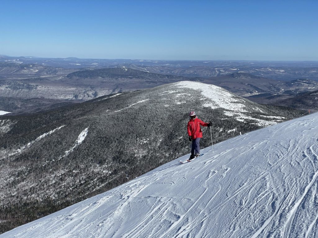 White Nitro in the Snowfields at Sugarloaf, March 2023