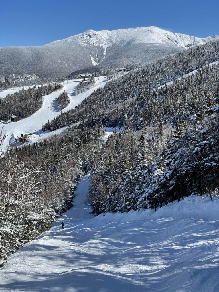 Upper Hardscrabble at Cannon Mountain, March 2023