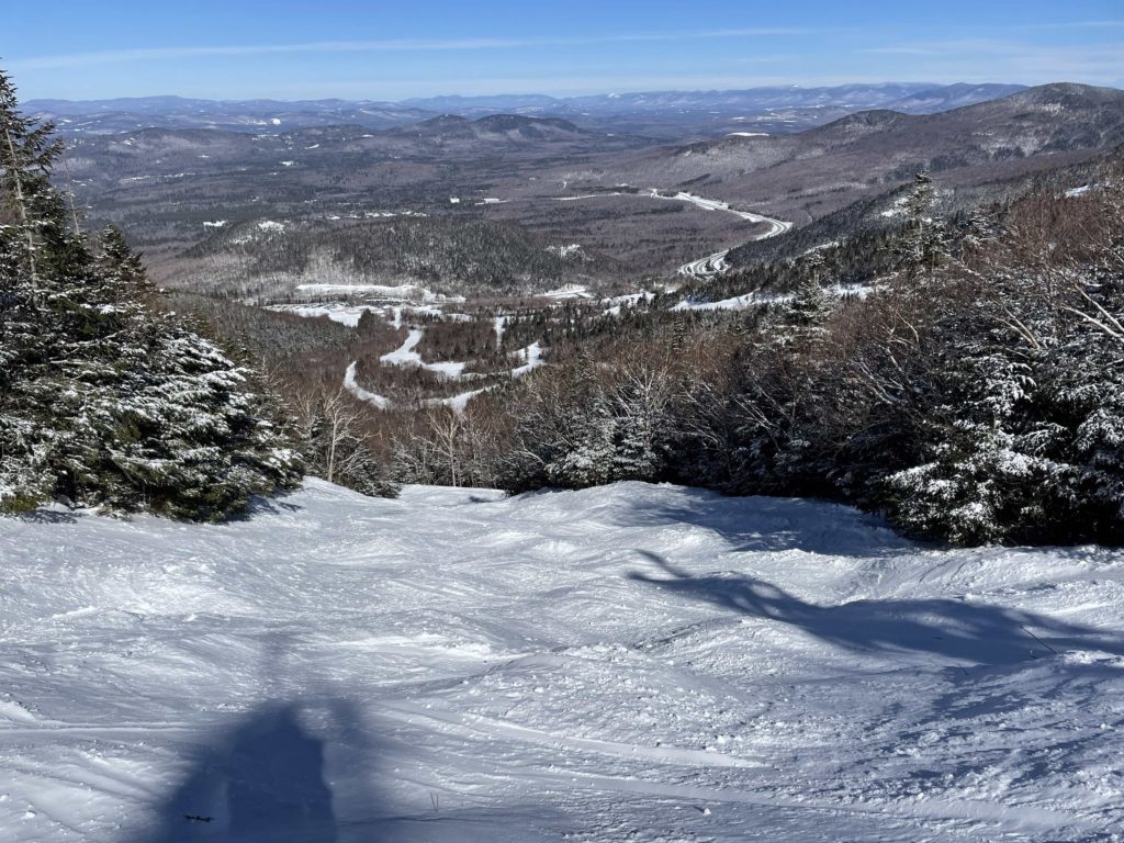 Middle Hardscrabble at Cannon Mountain, March 2023
