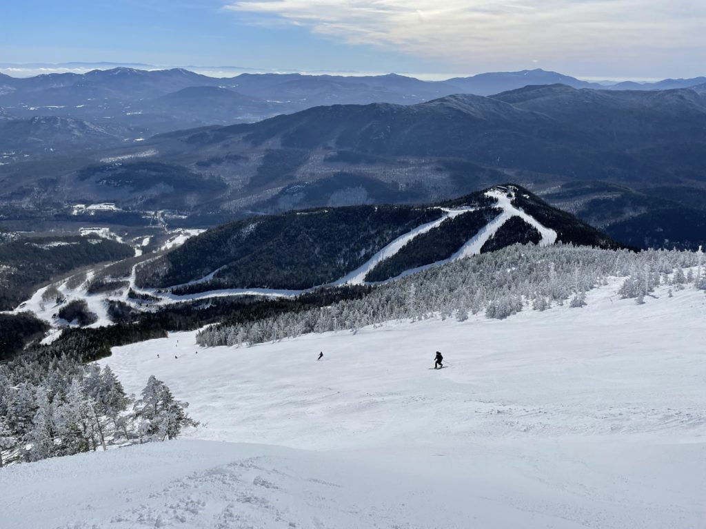 Upper Skyward from the top of Whiteface - March 2023