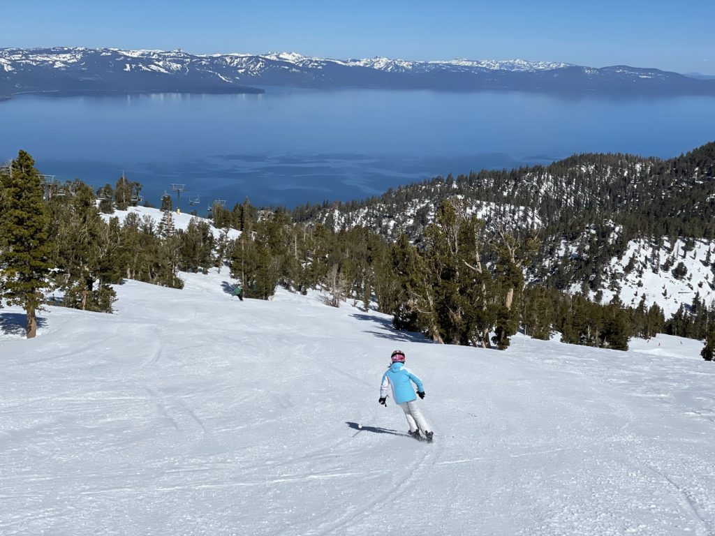 The last day at our favorite Tahoe resort Heavenly, April 2024